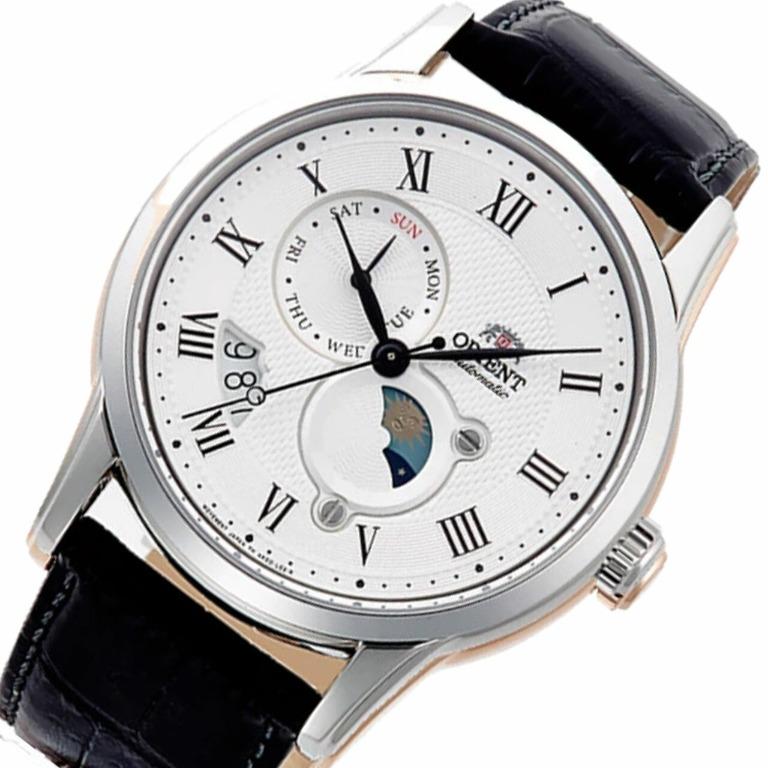 Orient Sun and Moon Men's Black Watch