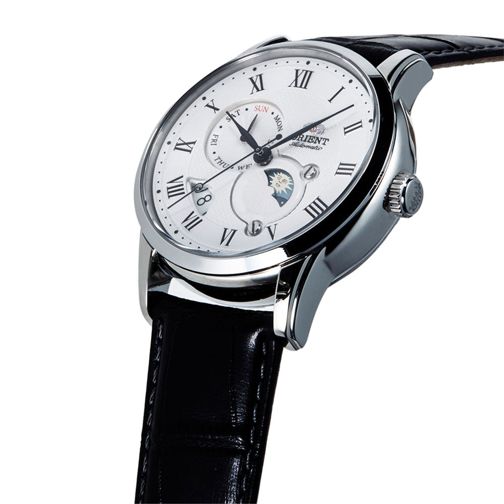Orient Sun and Moon Men's Black Watch