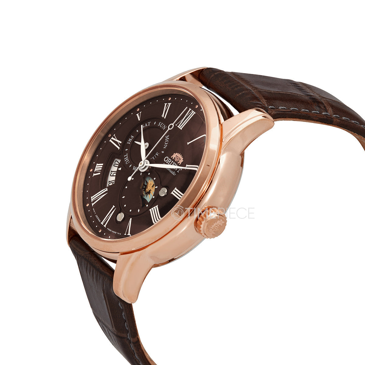 Orient Sun and Moon Men's Brown Watch