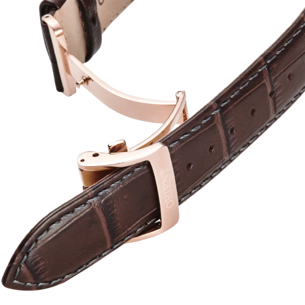 Orient Sun and Moon Men's Brown Watch