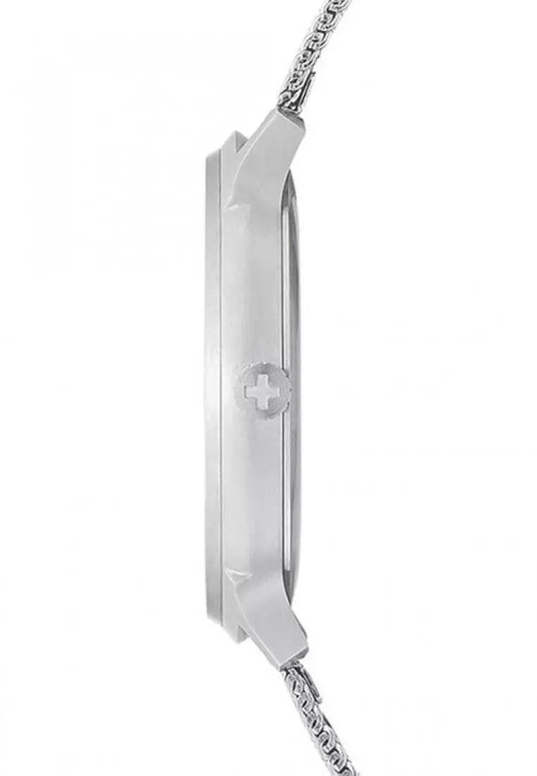 Mondaine Watch Helvetica No1 Light White