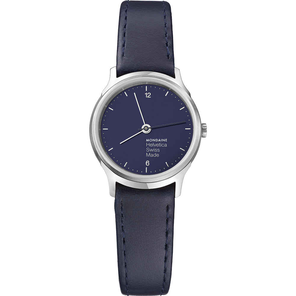 Mondaine Ladies Watch Helvetica No1 Light Navy
