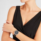 Mondaine Watch Helvetica No1 Regular Silver Black