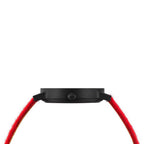 Mondaine Watch Essence Black Red