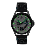 AVI-8 Hawker Harrier White Black Dual Time Watch
