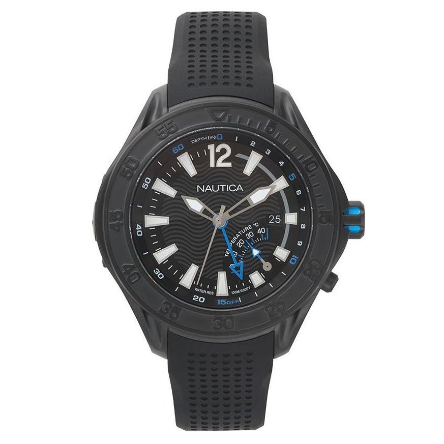 Nautica Men's Watch Breakwater Black
