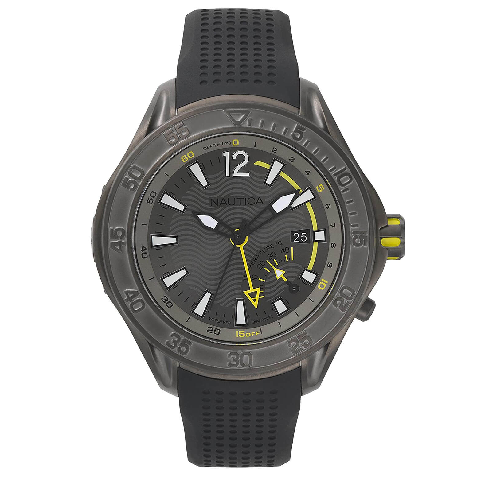 Nautica Men's Watch Breakwater Gun Metal