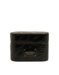 Dolce & Gabbana Leather Metal Logo Plaque Holder Airpods Case