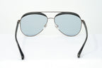 NO 21  Sunglasses Brass and Blue Lenses