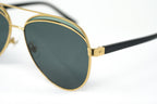 NO 21 Sunglasses Gold and Green