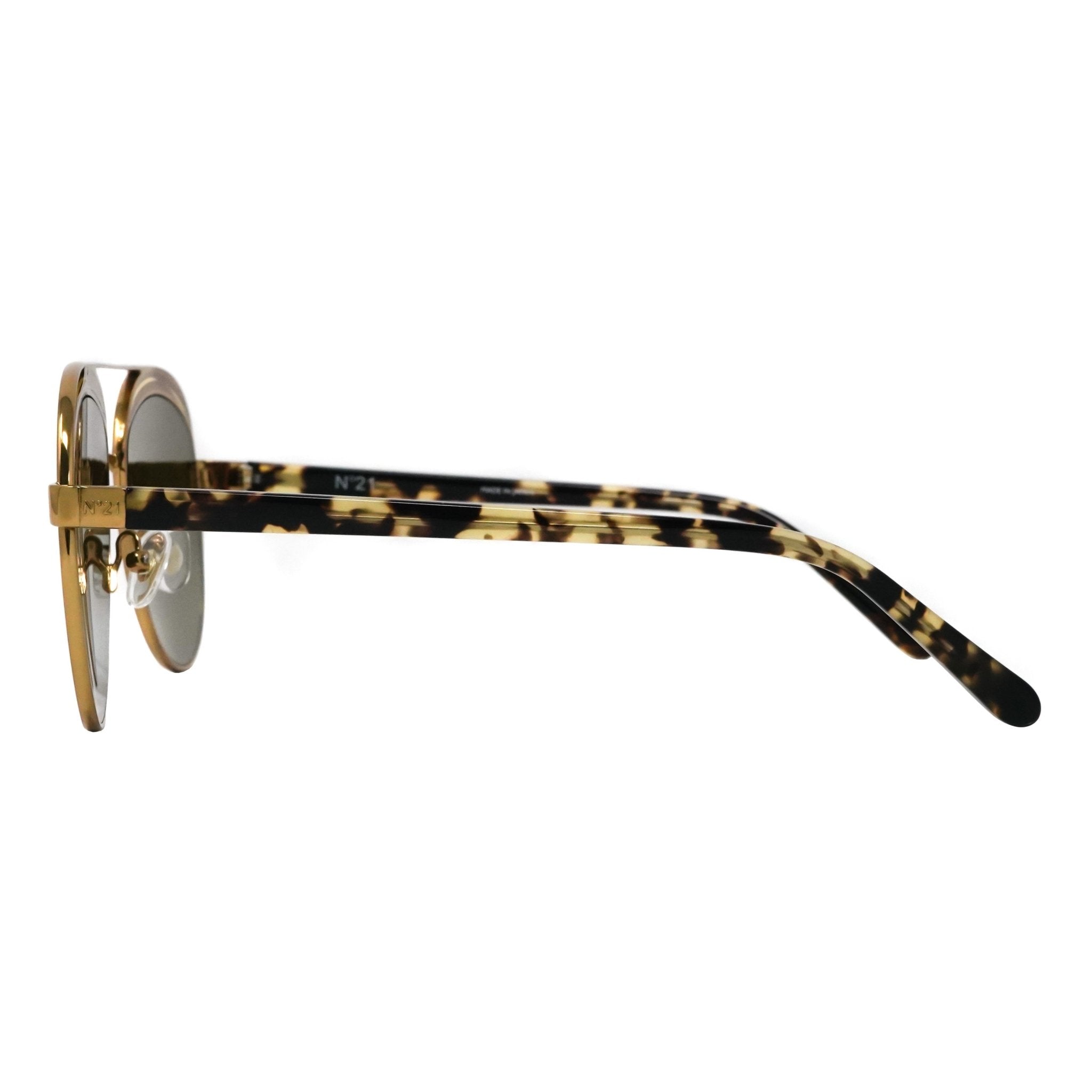 NO 21 Sunglasses Golden Brown