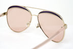 NO 21 Women's Sunglasses Rose Gold and Peach
