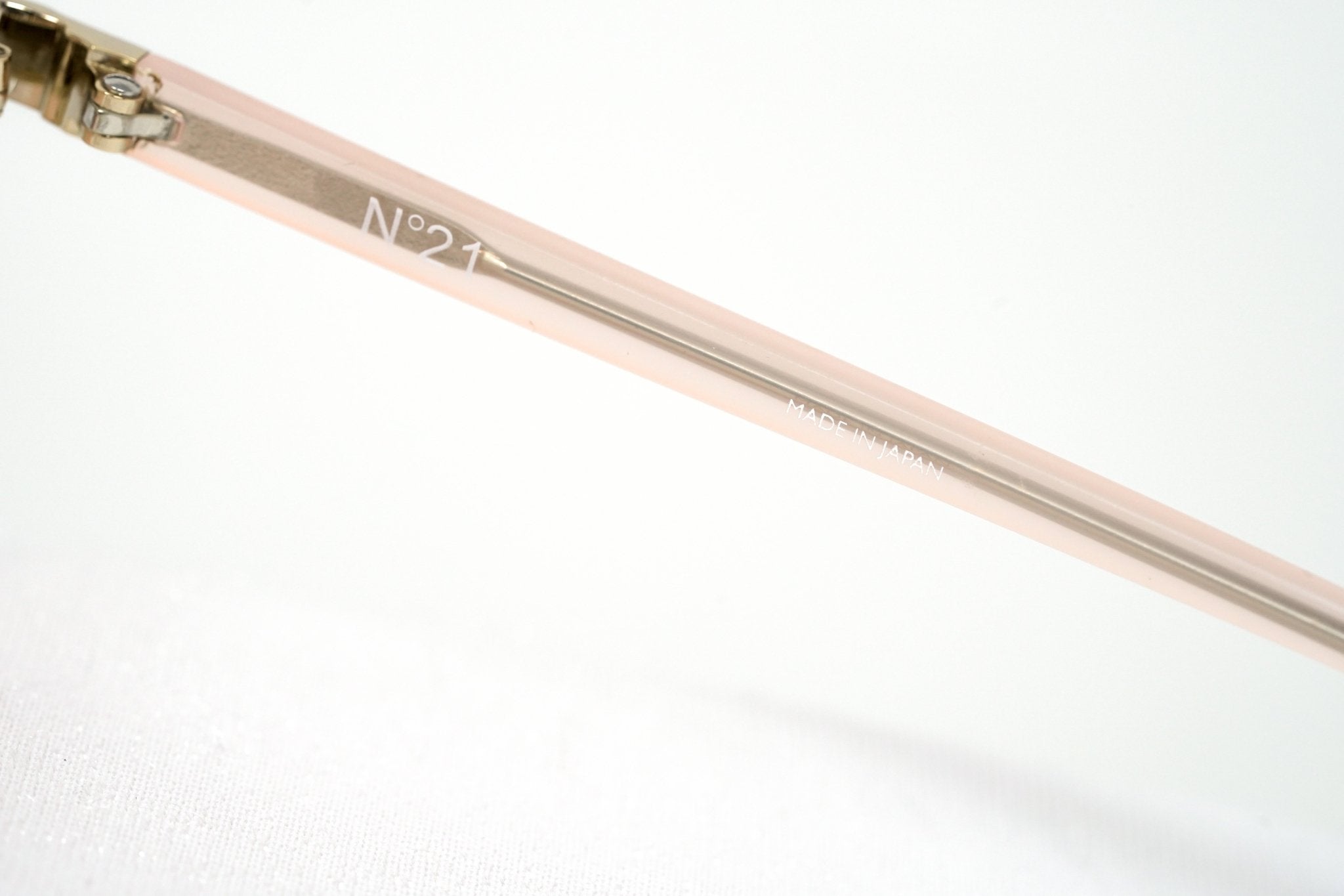 NO 21 Women's Sunglasses Rose Gold and Peach