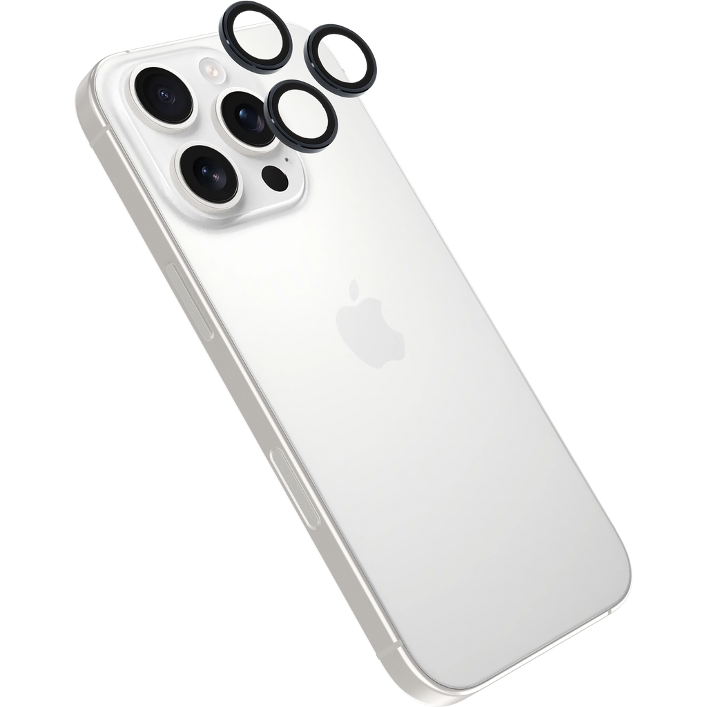 iPhone 17 Pro, iPhone 17 Pro Max, iPhone 16 Pro, iPhone 16 Pro Max, iPhone 14 Pro and iPhone 14 Pro Max OtterBox Glass Camera Lens Protector