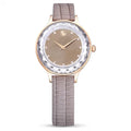 Swarovski Octea Nova Ladies Rose Gold-Tone Taupe Watch