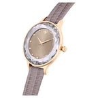 Swarovski Octea Nova Ladies Rose Gold-Tone Taupe Watch