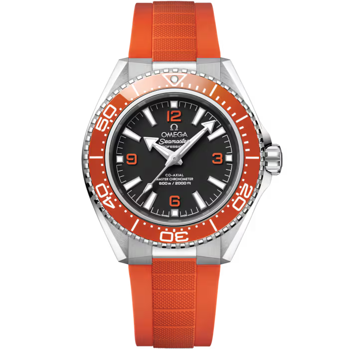 Seamaster Planet Ocean 600M | 42mm, Steel Case, Orange Rubber Strap