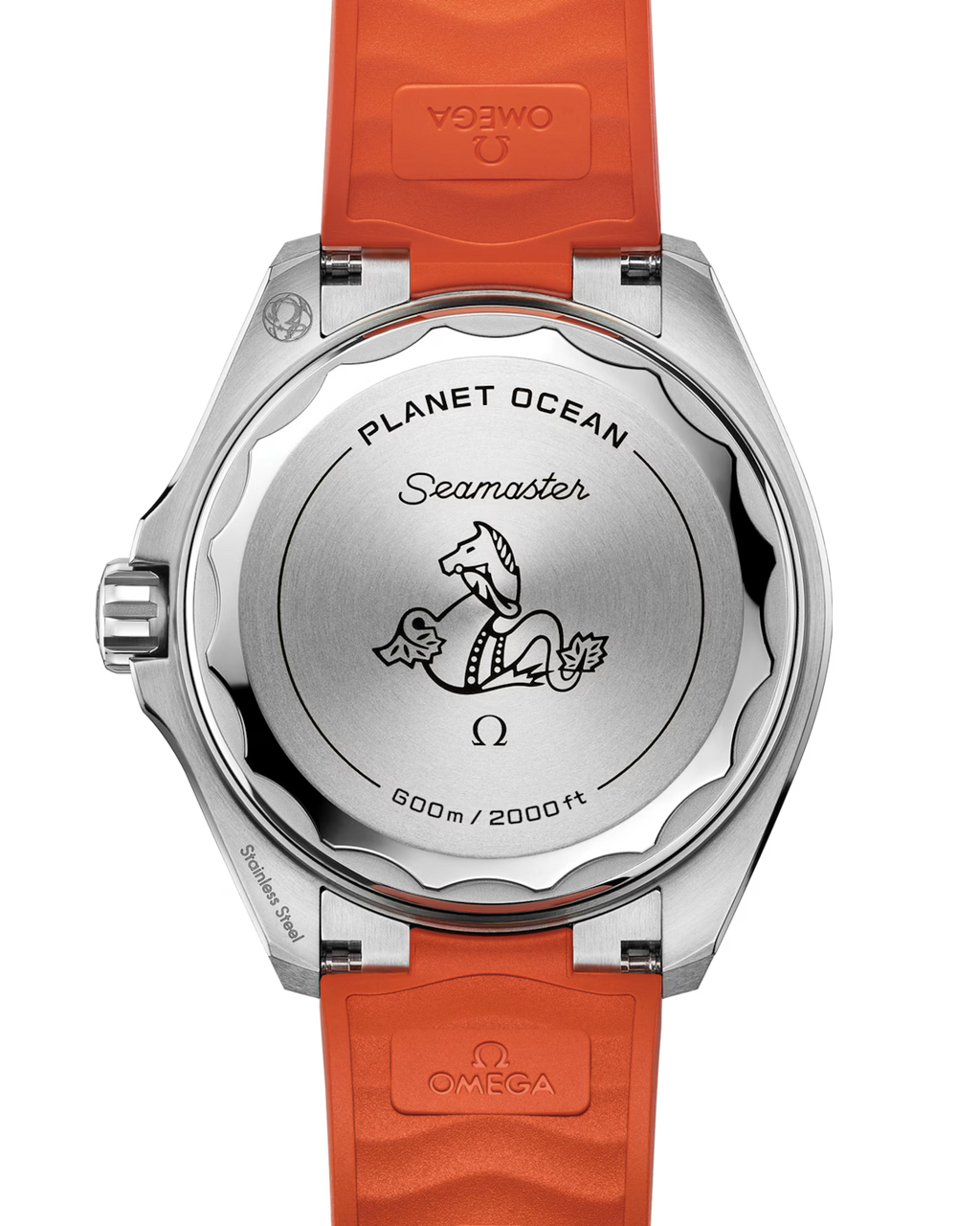 Seamaster Planet Ocean 600M | 42mm, Steel Case, Orange Rubber Strap