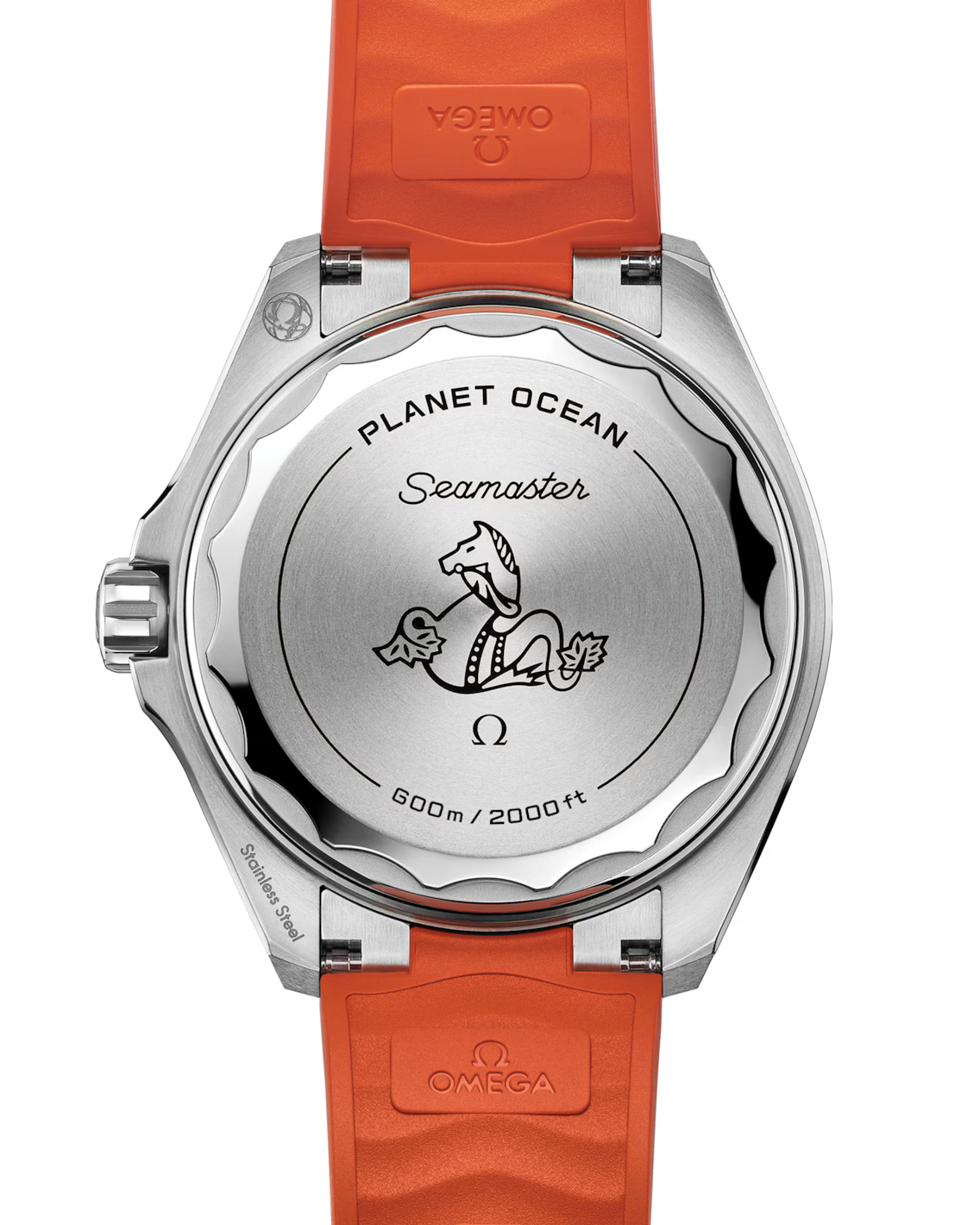 Seamaster Planet Ocean 600M | 42mm, Steel Case, Orange Rubber Strap