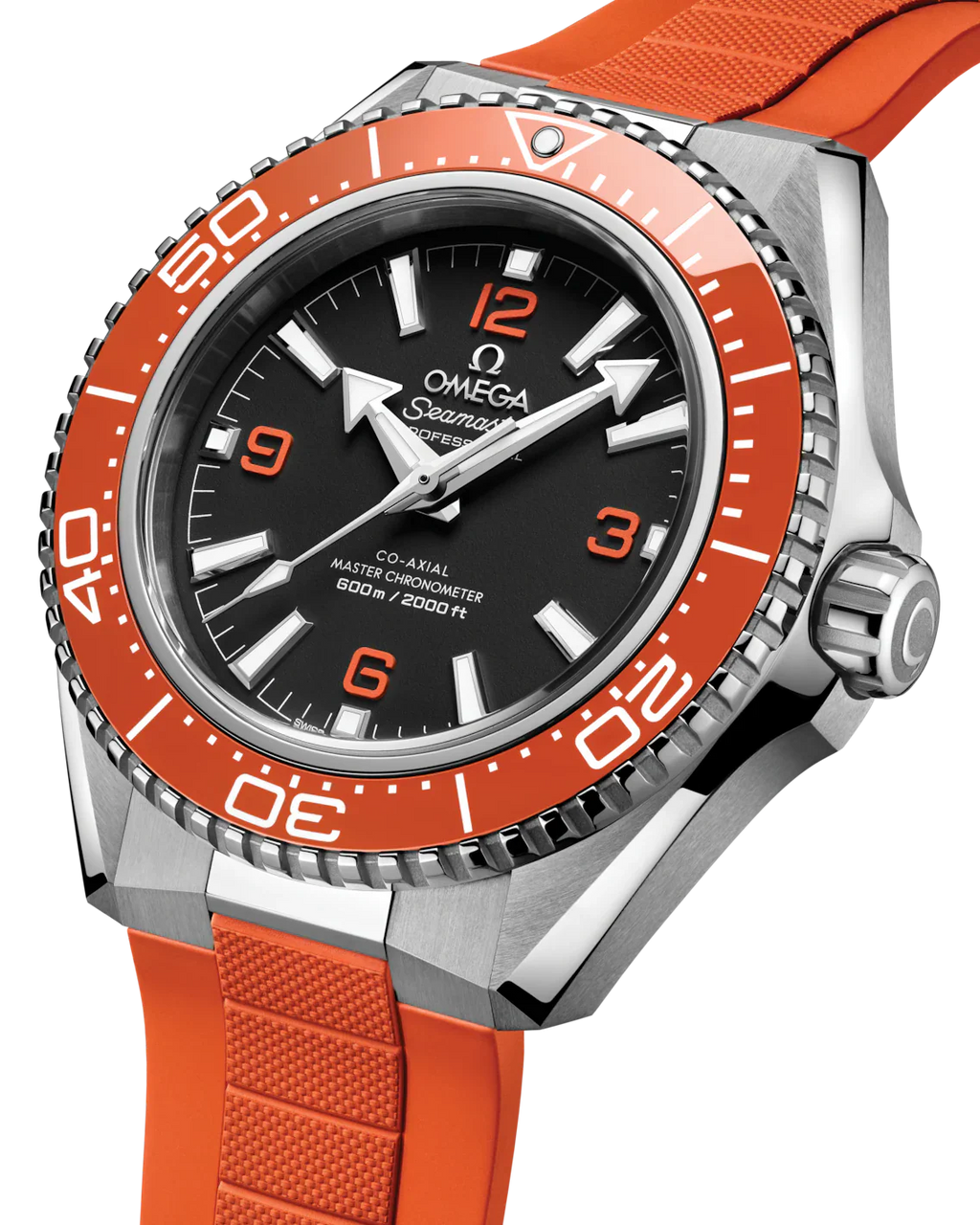 Seamaster Planet Ocean 600M | 42mm, Steel Case, Orange Rubber Strap