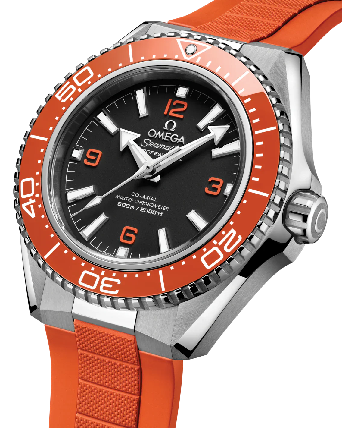 Seamaster Planet Ocean 600M | 42mm, Steel Case, Orange Rubber Strap