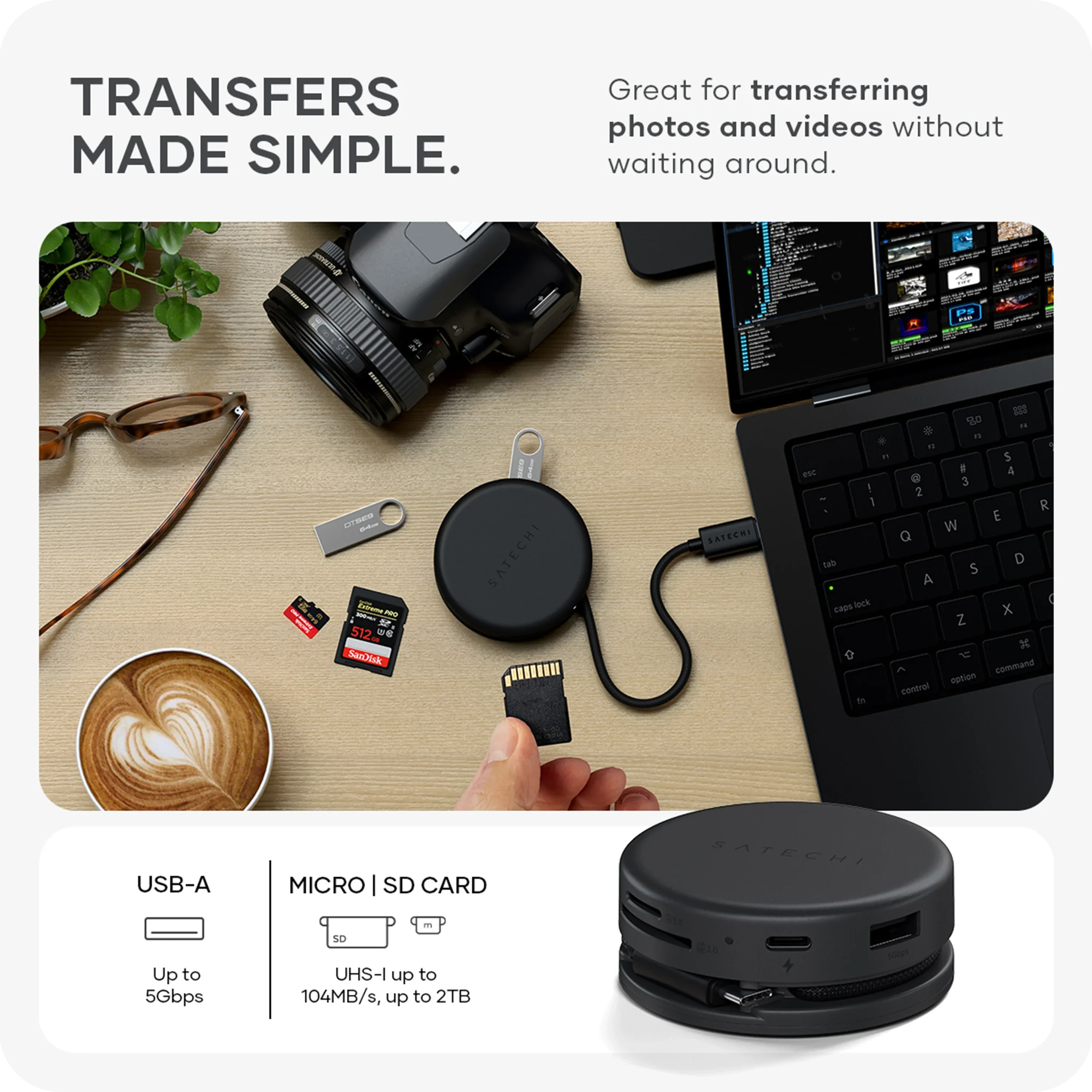 OntheGo™ 7-in-1 Multiport-Adapter