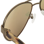 Orlebar Brown Sunglasses Camo Tortise Shell and Green