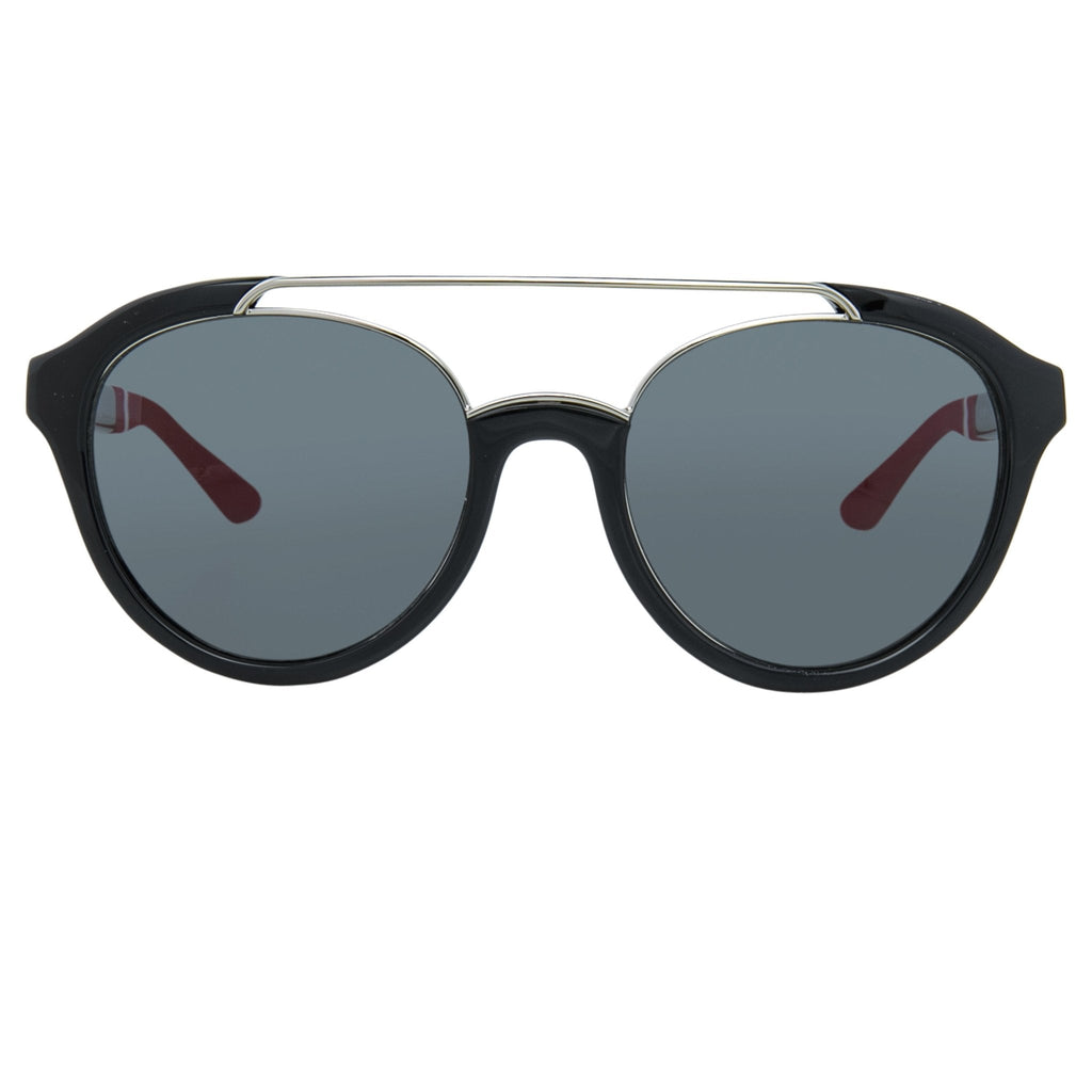 Orlebar Brown Sunglasses Round Red Black and Grey