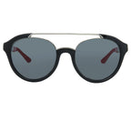 Orlebar Brown Sunglasses Round Red Black and Grey
