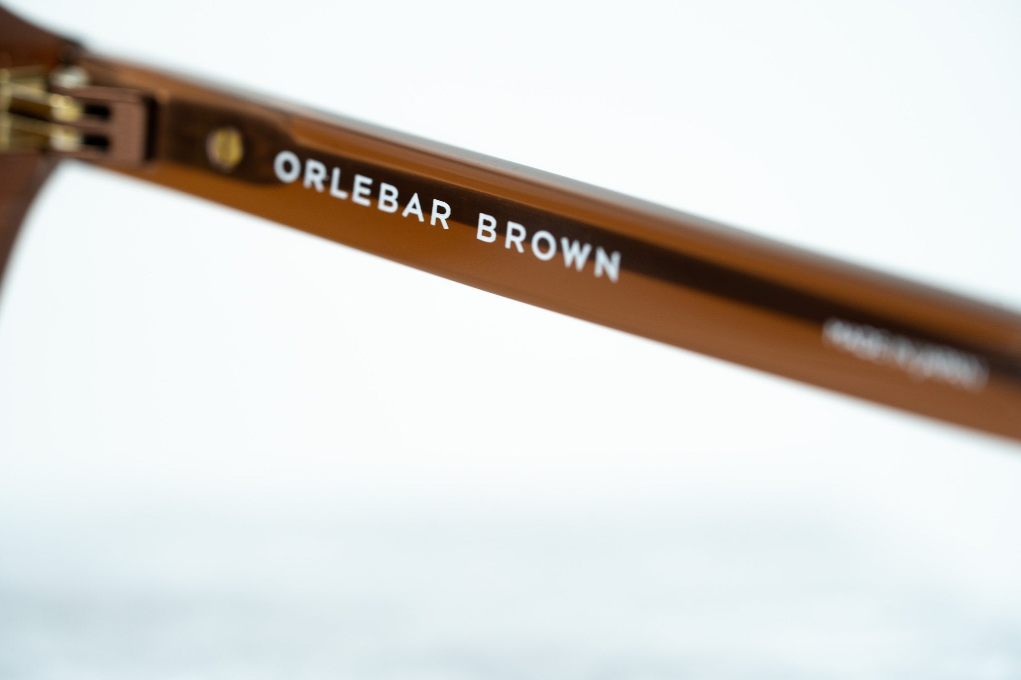 Orlebar Brown Sunglasses Round Brown