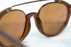 Orlebar Brown Sunglasses Round Brown