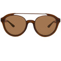 Orlebar Brown Sunglasses Round Brown