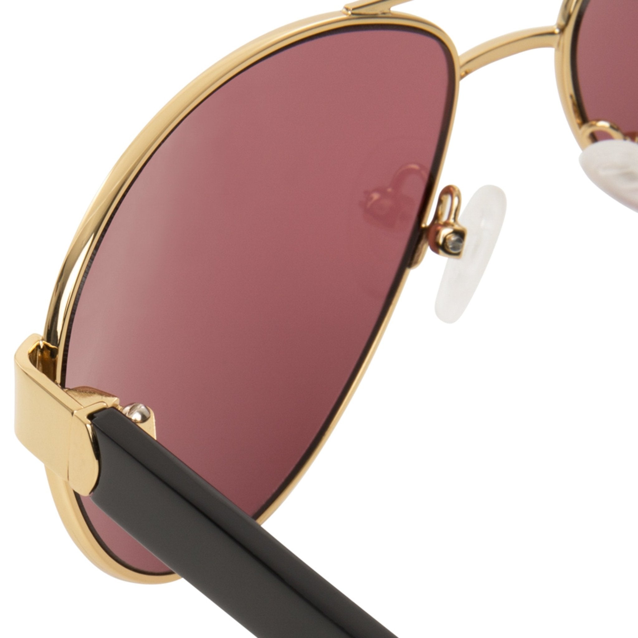 Orlebar Brown Sunglasses Yellow Gold and Purple