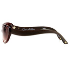 Oscar De La Renta Ladies Eyeglasses Cat Eye Ruby and Grey