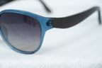 Oscar De La Renta Ladies Sunglasses Oval Blue and Grey