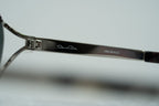 Oscar De La Renta Sunglasses Oval Black White and Grey