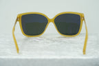 Oscar De La Renta Sunglasses Oversized Gold
