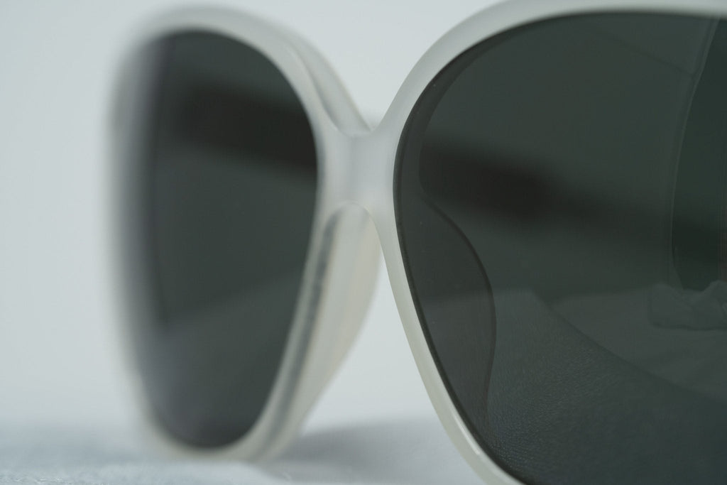 Oscar De La Renta Sunglasses Oversized Clear and Green
