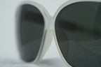 Oscar De La Renta Sunglasses Oversized Clear and Green