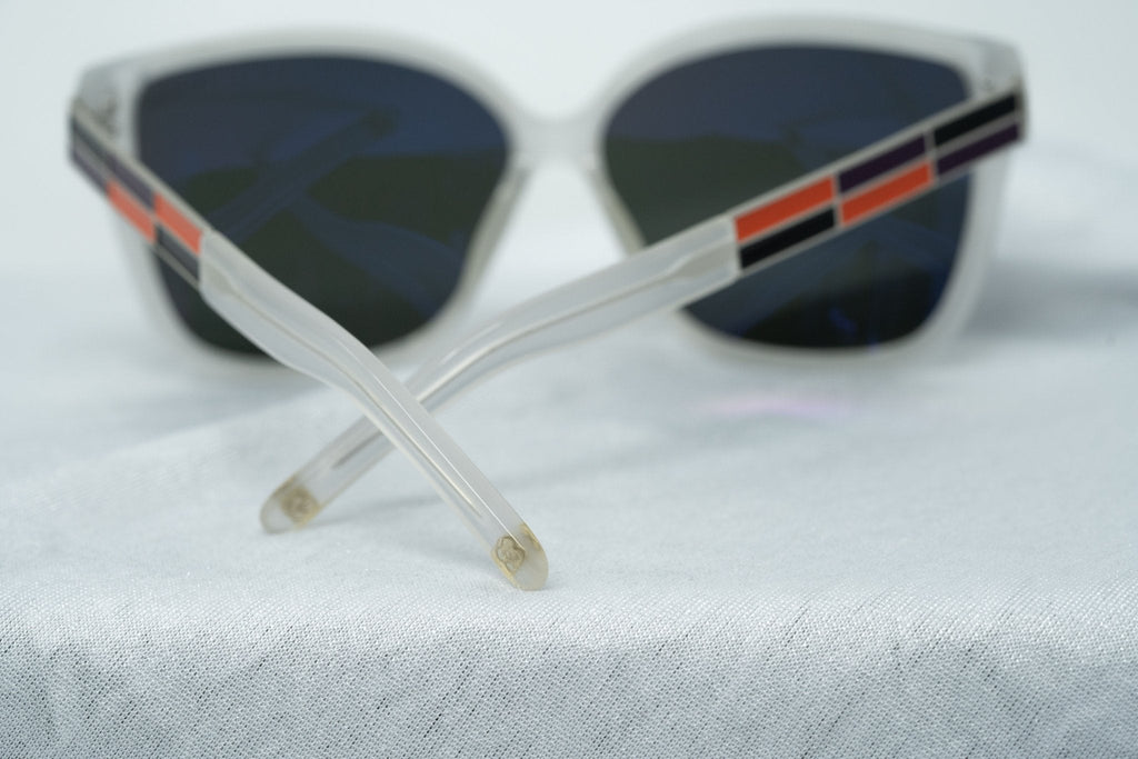 Oscar De La Renta Sunglasses Oversized Clear and Green
