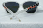 Oscar De La Renta Sunglasses Oversized Clear and Green