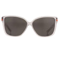 Oscar De La Renta Sunglasses Oversized Clear and Green