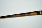 Oscar De La Renta Sunglasses Oversized Gold and Purple