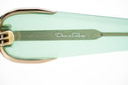 Oscar De La Renta Sunglasses Oversized Mint and Grey