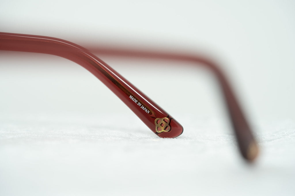 Oscar De La Renta Sunglasses Oversized Russian Gold Red and Grey