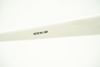 Oscar De La Renta Sunglasses Oversized Silver White and Grey