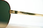 Oscar De La Renta Sunglasses Amber and Green