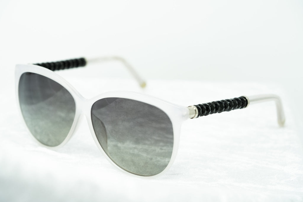 Oscar De La Renta Women Sunglasses Oversized Ivory and Grey