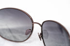 Oscar De La Renta Sunglasses Oval Bronze and Green