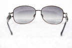 Oscar De La Renta Sunglasses Oval Bronze and Green